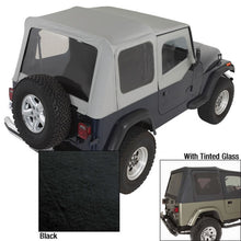 Cargar imagen en el visor de la galería, Rugged Ridge S-Top Door Skins Black Tinted Windows 88-95 Jeep Wrangler YJ