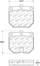 Load image into Gallery viewer, StopTech Performance Brake Pads