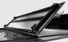 Cargar imagen en el visor de la galería, Access LOMAX Tri-Fold Cover Black Urethane Finish Split Rail 09-18 Ram 1500 - 6ft 4in Bed