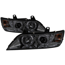 Cargar imagen en el visor de la galería, Spyder BMW Z3 96-02 Projector Headlights LED Halo Smoke High H1 Low H1 PRO-YD-BMWZ396-HL-SM