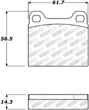 Cargar imagen en el visor de la galería, StopTech Performance 98-04 Volvo C70/98-00 V70 Rear Brake Pads