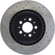 Cargar imagen en el visor de la galería, StopTech Slotted &amp; Drilled Sport Brake Rotor