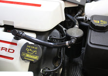 Cargar imagen en el visor de la galería, J&amp;L 2011-2017 Mustang GT; 2015-2020 GT350 Passenger Side Oil Separator 3.0 - Black Anodized