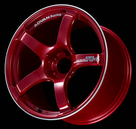 Advan TC4 18x9.5 +38 5x120 Racing Candy Red Wheel *Min Order Qty of 20*