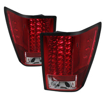 Cargar imagen en el visor de la galería, Spyder Jeep Grand Cherokee 07-10 LED Tail Lights Red Clear ALT-YD-JGC07-LED-RC