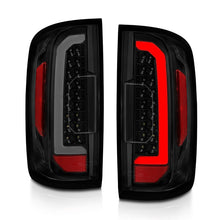 Cargar imagen en el visor de la galería, ANZO 15-21 GMC Canyon LED Taillights w/ Light Bar Black Housing Smoke Lens