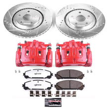 Cargar imagen en el visor de la galería, Power Stop 11-20 Toyota Sienna Front Z36 Truck &amp; Tow Kit w/Cals