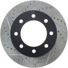 Cargar imagen en el visor de la galería, StopTech Slotted &amp; Drilled Sport Brake Rotor