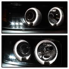 Cargar imagen en el visor de la galería, Spyder GMC Sierra 1500/2500/3500 99-06 Projector Headlights LED Halo LED Black PRO-YD-CDE00-HL-BK