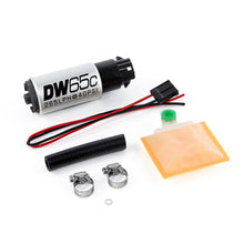 Cargar imagen en el visor de la galería, DeatschWerks 265 LPH Compact In-Tank Fuel Pump w/ Clips &amp; Universal Install Kit