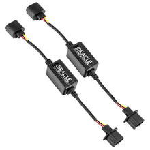 Cargar imagen en el visor de la galería, Oracle LED CANBUS Flicker-Free Adapters (Pair) - H13