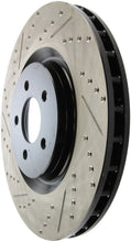 Cargar imagen en el visor de la galería, StopTech Slotted &amp; Drilled Sport Brake Rotor