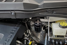 Cargar imagen en el visor de la galería, J&amp;L 2021-2024 Ford F-150 3.5L Passenger Side Oil Separator 3.0 - Black Anodized