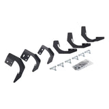 Go Rhino 05-22 Toyota Tacoma DC 4DR Mounting Brackets (V-Series V3/RB10 Slim/RB20 Slim) - Tex. Blk