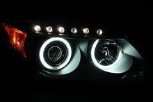 Cargar imagen en el visor de la galería, ANZO 2005-2010 Scion Tc Projector Headlights w/ Halo Black (CCFL)