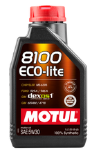 Load image into Gallery viewer, Motul 1L Synthetic Engine Oil 8100 5W30 ECO-LITE