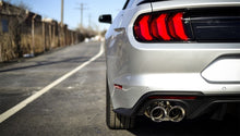 Cargar imagen en el visor de la galería, Corsa 2018-2023 Ford Mustang GT Fastback 5.0L 3in Sport Axle-Back Exhaust w/ 4in Black Tips