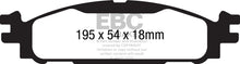 Cargar imagen en el visor de la galería, EBC 13+ Ford Taurus 2.0 Turbo Redstuff Front Brake Pads