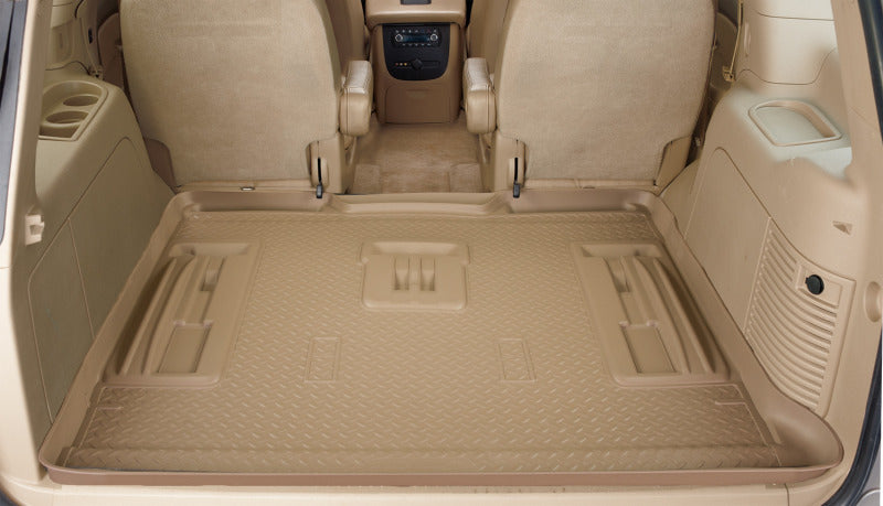 Husky Liners 00-05 Ford Excursion Classic Style Black Rear Cargo Liner (5ft.) - Tan