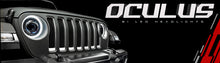 Cargar imagen en el visor de la galería, Oracle Jeep Wrangler JL Oculus Bi-LED Projector Headlights- Graphite Metallic - 5500K
