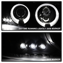 Cargar imagen en el visor de la galería, Spyder GMC Sierra 1500/2500 99-06 Projector Headlights LED Halo LED Blk Smke PRO-YD-CDE00-HL-BSM