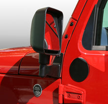 Cargar imagen en el visor de la galería, Rugged Ridge 07-18 Jeep Wrangler JK Black Mirror Filler Plates