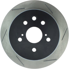 Cargar imagen en el visor de la galería, StopTech Power Slot 06-10 Lexus IS250 Rear Left Slotted Rotor