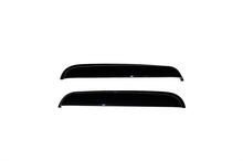 Cargar imagen en el visor de la galería, AVS 99-16 Ford F-250 Supercrew Ventvisor Outside Mount Rear Window Deflectors 2pc - Smoke