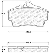 Cargar imagen en el visor de la galería, StopTech Performance 97-04 Porsche Boxster / 00-08 Boxster S / 98-08 911 Rear Brake Pads