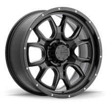 Cargar imagen en el visor de la galería, Mamba M19 17x9 5x139.7 ET0 Matte Black w/ Drill Holes