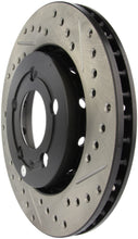 Cargar imagen en el visor de la galería, StopTech Slotted &amp; Drilled Sport Brake Rotor