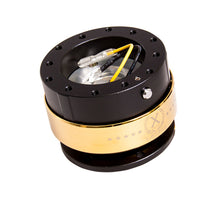 Cargar imagen en el visor de la galería, NRG Quick Release Gen 2.0 - Black Body / Chrome Gold Ring