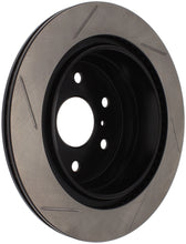 Cargar imagen en el visor de la galería, StopTech PowerSlot Chevrolet Avalanche/Silverado/Suburban/Tahoe / GMC Yukon Left Slotted Rear Rotor