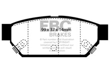 Cargar imagen en el visor de la galería, EBC 93-96 Eagle Summit 1.5 Yellowstuff Rear Brake Pads