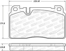 Cargar imagen en el visor de la galería, StopTech 07-15 Audi Q7 Street Performance Front Brake Pads