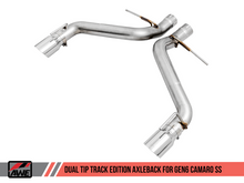 Cargar imagen en el visor de la galería, AWE Tuning 16-19 Chevrolet Camaro SS Axle-back Exhaust - Track Edition (Chrome Silver Tips)