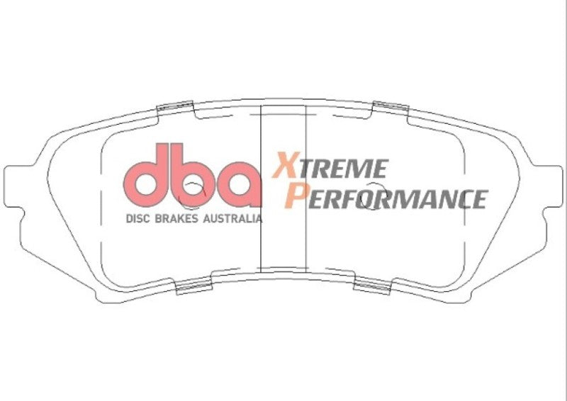 DBA 00-07 Toyota Land Cruiser XP650 Rear Brake Pads