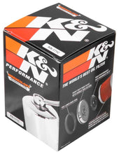 Cargar imagen en el visor de la galería, K&amp;N Harley-Davidson / Buell 3in OD x 4.063in H Chrome Oil Filter