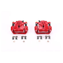 Cargar imagen en el visor de la galería, Power Stop 06-09 Subaru Legacy Rear Red Calipers w/Brackets - Pair