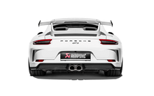 Cargar imagen en el visor de la galería, Akrapovic 2018 Porsche 911 GT3 (991.2) Slip-On Race Line (Titanium) w/Header/Tail Pipes
