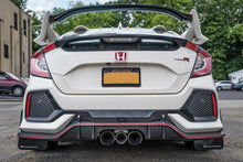 Cargar imagen en el visor de la galería, Rally Armor 17-22 Honda Civic Type R Black UR Mud Flap w/Dark Grey Logo