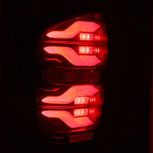 Cargar imagen en el visor de la galería, AlphaRex 16-21 Toyota Tacoma LUXX LED Taillights Blk/Red w/Activ Light/Seq Signal