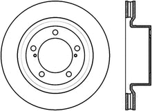 Load image into Gallery viewer, StopTech Sport Slot 08-12 Toyota Sequoia / 07-12 Tundra Slotted Left Front CRYO Rotor