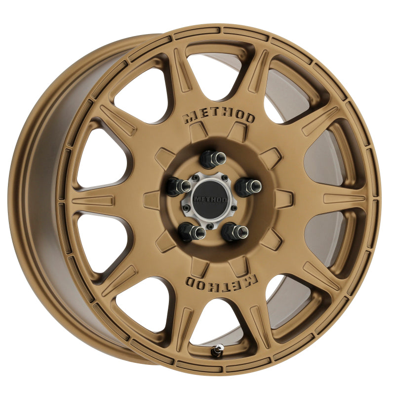 Method MR502 RALLY 17x8 +38mm Offset 5x100 67.1mm CB Method Bronze Wheel