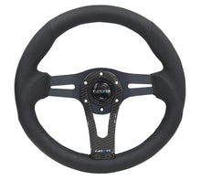 Load image into Gallery viewer, NRG Reinforced Steering Wheel (320mm) w/Carbon Center Spoke