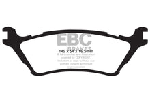 Cargar imagen en el visor de la galería, EBC 15+ Ford F150 2.7 Twin Turbo (2WD) Yellowstuff Rear Brake Pads