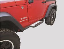 Cargar imagen en el visor de la galería, Rampage 2007-2018 Jeep Wrangler(JK) Side Bar Drop Step Slimline - Black