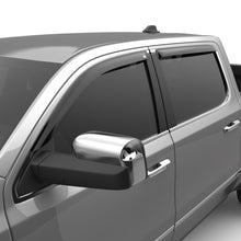 Cargar imagen en el visor de la galería, EGR 2019 Dodge Ram 1500 Crew Cab Tape-On Window Visors Set of 4 - Dark Smoke