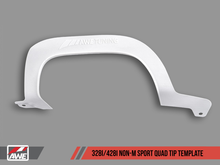 Cargar imagen en el visor de la galería, AWE Tuning BMW F3X 328i/428i Non-M Sport Quad Tip Marking Template