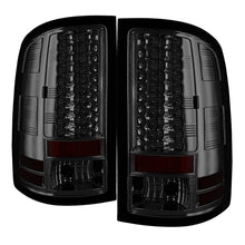 Cargar imagen en el visor de la galería, Spyder GMC Sierra 07-13 (Not fit 3500 Dually 4 Rear Wheels)LED Tail Lights Smoke ALT-YD-GS07-LED-SM